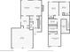 Two-story house floor plan; featuring a garage, 2 bedrooms, and 2.5 bathrooms at 2213 Asquith Sw Ave, Marietta, GA 30008