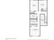 Second floor plan including bedrooms and bathrooms at 2213 Asquith Sw Ave, Marietta, GA 30008