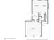 First floor plan showing kitchen, living room, and garage at 2213 Asquith Sw Ave, Marietta, GA 30008