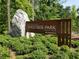 Westside Park entrance 2 sign, near a large rock and landscaping at 1680 Gunnin Nw Trce # 251, Atlanta, GA 30318