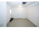 Spacious garage interior with high ceiling and door access at 5760 Lakeview Dr, Powder Springs, GA 30127