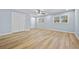 Spacious bedroom with light walls and vinyl flooring at 111 Charles Pl, Cumming, GA 30040