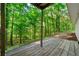 Spacious deck with wooded backdrop at 3684 Regent Nw Dr, Kennesaw, GA 30144