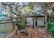 Mature trees and landscaping surround this home's private backyard at 1845 Branch Valley Dr, Roswell, GA 30076