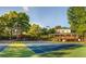 Well-maintained tennis courts near clubhouse at 1845 Branch Valley Dr, Roswell, GA 30076