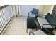 Private balcony with patio furniture, perfect for relaxing outdoors at 1005 Chastain Park Ne Ct # 1005, Atlanta, GA 30342