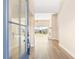 Bright entryway with hardwood floors and view into the living room and backyard at 106 Red Oak Ln, Carrollton, GA 30116