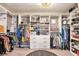 Large, organized walk-in closet with ample shelving and drawers at 132 Eagle Rock Dr, Acworth, GA 30101