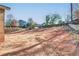 Large backyard with cleared space ready for landscaping at 3740 High Green Dr, Marietta, GA 30068