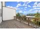 Deck with scenic neighborhood views and wooden railings at 2056 Holtz Ln, Atlanta, GA 30318