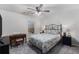 Comfortable bedroom with a floral comforter and desk at 342 Parc Xing, Acworth, GA 30102