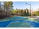 Full-size outdoor basketball court at 6191 Talmadge Run, Acworth, GA 30101