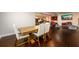 Finished basement with dining area, play area, and entertainment space at 1560 Tapestry Rdg, Lawrenceville, GA 30045