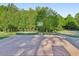 Outdoor basketball court perfect for neighborhood games at 100 Academy Ln, Canton, GA 30114