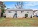 House back view, showing backyard and steps at 2671 Tilson Rd, Decatur, GA 30032