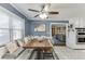 Bright kitchen with stainless steel appliances and white cabinets at 1195 Braselton Hwy, Lawrenceville, GA 30043