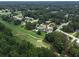 Aerial view of homes, golf course, and community at 648 Clubland Se Cir, Conyers, GA 30094