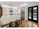 Renovated kitchen with island and breakfast bar at 53 Paces West Dr, Atlanta, GA 30327