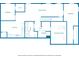 Basement floor plan featuring 2 bedrooms, 1 bath, and Gathering room at 2277 Cloverdale Se Dr, Atlanta, GA 30316