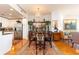 Elegant dining room features a large table and chandelier at 3300 Windy Ridge Pkwy # 1312, Atlanta, GA 30339