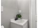 Small, updated bathroom vanity with vessel sink at 1396 Iron Gate Blvd, Jonesboro, GA 30238
