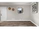 Dining area with hardwood floors and gray walls at 1396 Iron Gate Blvd, Jonesboro, GA 30238