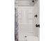 Clean shower stall with built in shelves at 1396 Iron Gate Blvd, Jonesboro, GA 30238