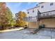 Attached garage with deck above at 5667 Cascade Sw Run, Atlanta, GA 30336