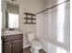 Clean bathroom with a tub and a vanity at 4207 Franklin Mill Ln, Loganville, GA 30052