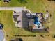 Home with pool and patio; large backyard at 120 Broad Meadows Ln, Fayetteville, GA 30215