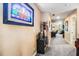 Upper hallway leading to home theater and other rooms at 120 Broad Meadows Ln, Fayetteville, GA 30215