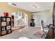 Bright home office with a view of the entryway at 120 Broad Meadows Ln, Fayetteville, GA 30215