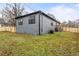 Newly built home with a fenced backyard at 715 N Evelyn Nw Pl, Atlanta, GA 30318