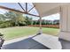 Spacious backyard with covered patio and grassy lawn at 522 Hope Hollow Ln, Loganville, GA 30052