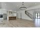 Modern kitchen with stainless steel appliances and a large island at 522 Hope Hollow Ln, Loganville, GA 30052