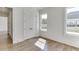 Bright office features hardwood floors and double door closet at 522 Hope Hollow Ln, Loganville, GA 30052