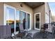 Balcony with sliding glass doors and seating at 384 Ralph Mcgill Blvd # 313, Atlanta, GA 30312