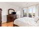 Bright bedroom with hardwood floors and city views at 384 Ralph Mcgill Blvd # 313, Atlanta, GA 30312