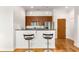 Kitchen with breakfast bar and stainless steel appliances at 384 Ralph Mcgill Blvd # 313, Atlanta, GA 30312