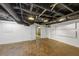 Unfinished basement with additional storage space at 1151 Ruby Nelson Ct, Lawrenceville, GA 30043