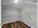 Large walk-in closet with ample shelving and hanging space at 1151 Ruby Nelson Ct, Lawrenceville, GA 30043