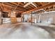 Unfinished basement offering lots of storage space at 1730 Salina Dr, Jonesboro, GA 30236