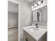 Modern bathroom with a vanity and updated fixtures at 1730 Salina Dr, Jonesboro, GA 30236