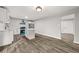 Modern kitchen with white cabinets and a large island at 1730 Salina Dr, Jonesboro, GA 30236