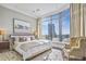 Spacious main bedroom with city views and sitting area at 3376 Peachtree Ne Rd # 47A, Atlanta, GA 30326