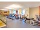Modern fitness center with treadmills, elliptical trainers, and weights at 3376 Peachtree Ne Rd # 47A, Atlanta, GA 30326