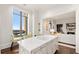 Gourmet kitchen with marble countertops and breakfast bar at 3376 Peachtree Ne Rd # 47A, Atlanta, GA 30326