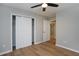 Spacious bedroom with double doors leading to closet and another room at 5359 Megan Rd, Stone Mountain, GA 30088