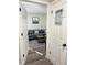 Bright hallway with doors leading to living spaces at 3597 Mount Vernon Dr, Atlanta, GA 30344