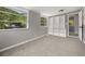 Spacious bedroom with built-in shelving and neutral decor at 3665 Sharon Dr, Powder Springs, GA 30127